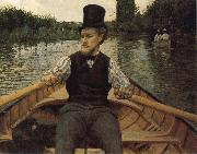 Gustave Caillebotte Sail meeting oil painting reproduction